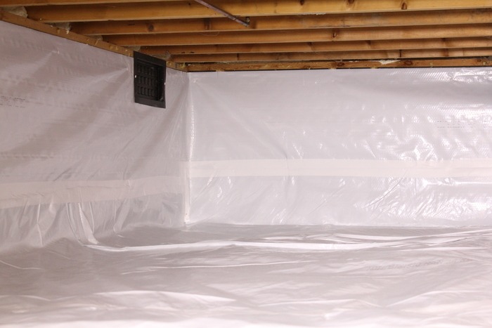 Moisture-free crawl space solution in Charlotte, NC