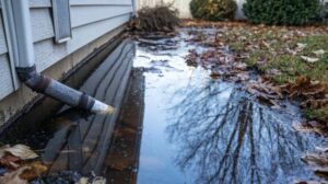 Foundation erosion prevention with gutters and drainage solutions in North Carolina