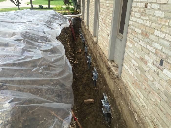 Basement Repairing Wall Stabilization
